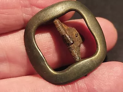 £38 • Buy Post Medieval 16 To Early 17 Hundreds Pewter Buckle Please See Description LA36j