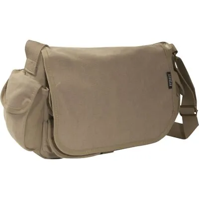 Everest Cotton Canvas Messenger Bag • $30.25