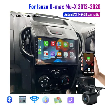 9  Wireless CarPlay Android Auto Head Unit BT Radio For Isuzu Dmax MuX 2012-2020 • $249.99