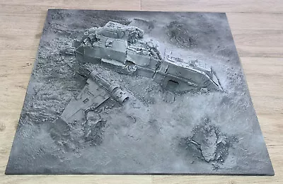 Crashed Thunderhawk Tile Forgeworld Realm Of Battle Board 40K Warhammer OOP • £505.14