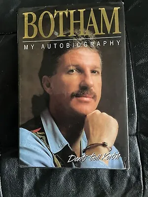 £15 • Buy Sir Ian Beefy Botham Signed Book England Cricket Legend Somerset 