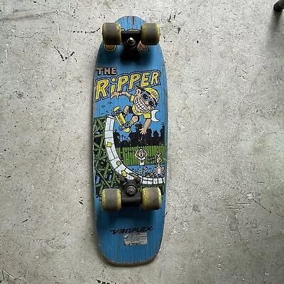 Vintage Jack The Ripper Variflex Skateboard 1980s 80s Deck Vision Powell Peralta • $39