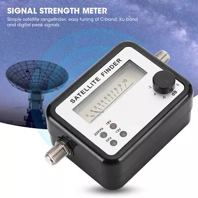 £10.28 • Buy SF9504dB Digital Display Satellite Finder TV Signal Strength Meter 950~2150MHz