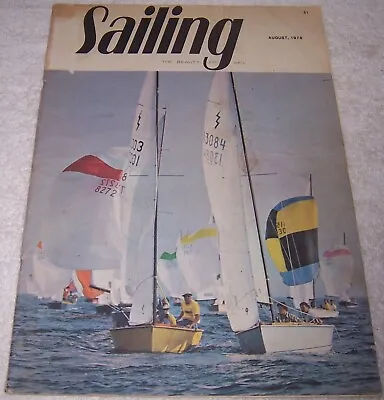 Sailing The Beauty Of Sail Magazine August 1978 Sailboat Yacht Racing • $9.99