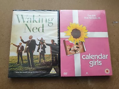 Comedy Drama DVD Lot - Waking Ned (DVD 2002) And Calendar Girls (DVD 2003)  • £4.99