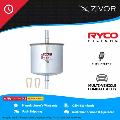 New RYCO Fuel Filter In-Line For FORD ESCAPE ZD 2.3L L3-VE Z601 • $57.66