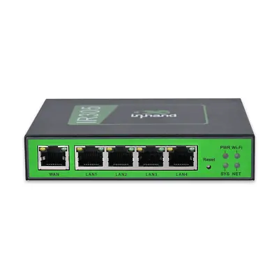 IR305 5 Ethernet Port Industrial IoT LTE 4G Router Wireless Dual Sim Slot Unlock • $247.48