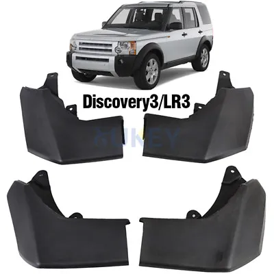 Mud Flaps Splash Guards Mudguard Fender For Land Rover Discovery 3 LR3 2004-2009 • $64.99