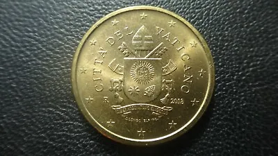 Vatican 2018 50 Euro Cents  Coin UNC The Coat Of Arms Of Pope Francis I. • $9.95