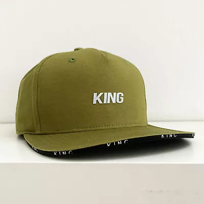 KING Streetwear Snapback Cap - Stepney Cap Green - New • £15