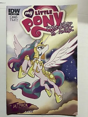 MY LITTLE PONY FRIENDSHIP IS MAGIC 4 Jetpack LIMITED EDITION Variant IDW Brony | • $10