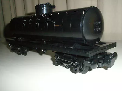 Lego Train - Custom Oil Tanker Carriage - Black - Cargo BMR 10219/3677 10194 • $119.95