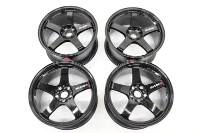 NISMO LMGT4 18 X 9.5 +12 Black - Set Of 4 BNCR33 BNR34 R33 R34 GTR ##660132073S1 • $2929.93