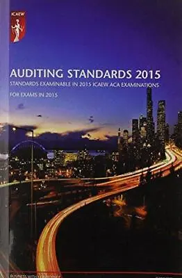 ICAEW Open Book - Auditing Standards • £5.73