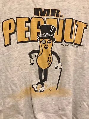 90s Y2K Mr. Peanut Tank T-shirt Size XL  TNT Tag • $28