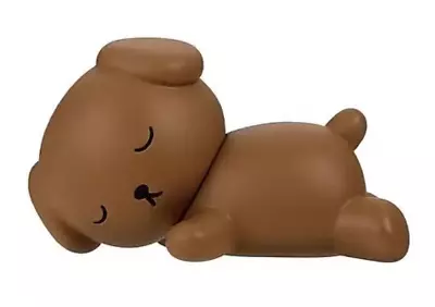 New JAPAN Miffy's Friend Pet Dog Tetra Fibbitz Sleeping Pastel Figure (Brown) • $7.98