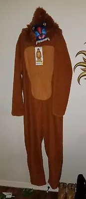 Men's SZ L Going Bananas Union Suit One Piece Costume~Monkey~NWT~Briefly Stated~ • $17.99