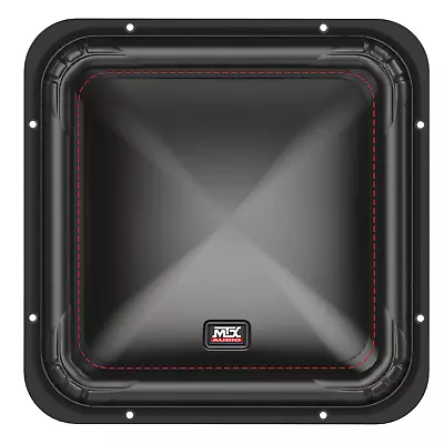 MTX S65 Series S6512-44 12 Inch 500W RMS Dual 4 Ohm Square Subwoofer • $329.95