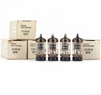 MATCHED QUAD CV4010/5654/6AK5/EF95 MULLARD NOS Tube 진공관 真空管 电子管 Röhre Valve • $220