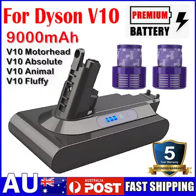 For Dyson V10 Battery SV12 Animal Cyclone V10 Absolute V10 Motorhead AU • $15.64