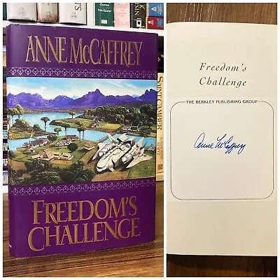 $55.99 • Buy *Signed* Freedom’s Challenge - Anne McCaffrey (1st Edition HC)