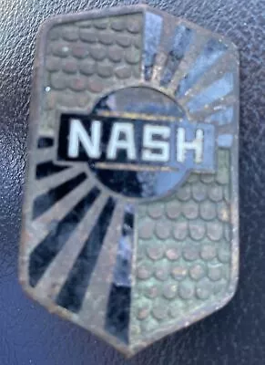 Vintage Nash Radiator Grille Emblem 1930s Era  Great Condition • $50