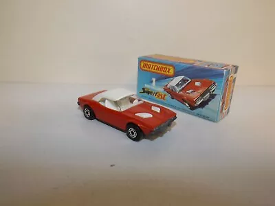 Matchbox S/f No. 1-c Dodge Challenger Red Body Htf White Interior Ans Scoops Mi • $15.50