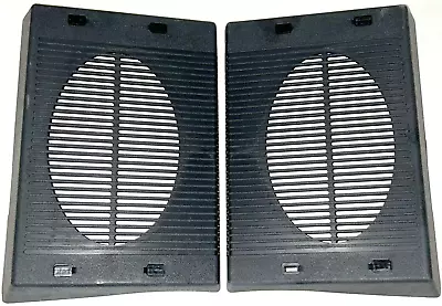 95-98 Chevrolet Cheyenne W/T GMC Sierra SL—Rear B Pillar Speaker Grilles Gray • $30.72