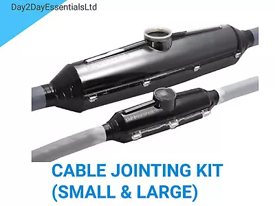 Cable Jointing Kit Resin Underground Armoured Small & Large Clip Molds Gloves • £24.99