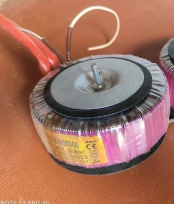 Trasformatore Alimentazione Toroidale 115W Ingr. 230V Out Duale 30+30V