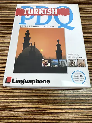 BRAND NEW/UNOPENED  LEARN Turkish (for English Speakers)  By Linguaphone • £50