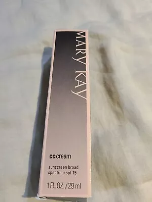 NIB Mary Kay CC Cream Sunscreen Broad Spectrum SPF 15 Very Deep 086620. 7/22 • $15