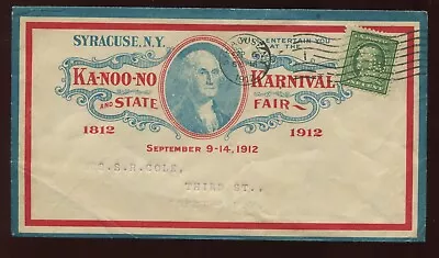 1912 Cover Ka-noo-no Karnival & State Fair Syracuse Ny 'we Will Entertain You' • $149.99