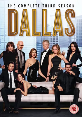 Dallas: The Complete Third Season DVD (2015) Josh Henderson Cert 12 3 Discs • £32.29