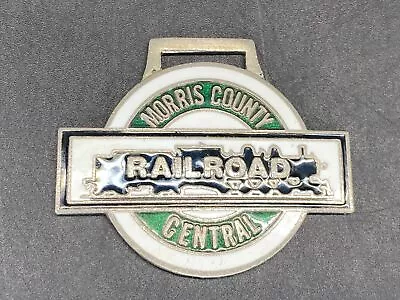 Morris County Central Railroad Railway Train Pocket Watch Fob • $35