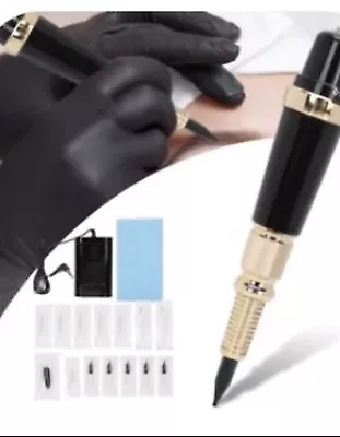 £55 • Buy Rotary Tattoo Machine Pen Microblading Permanent Makeup Eyebrow Lip Eyeliner Kit