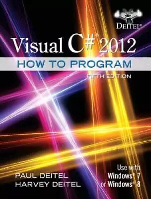 Visual C# 2012 How To Program (5th Edition) (How To Prog - ACCEPTABLE • $5.65