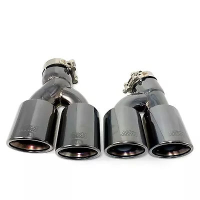 1 Pair Exhaust Tip Stainless Steel M Tailpipe For BMW 525i 528i 530i G30 G31 • $119