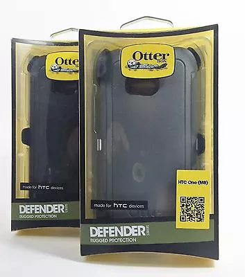 OtterBox Defender Series Holster Case For HTC One M8 With Belt Clip  Authentic • $5.99