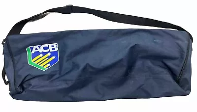 Vintage 90’s Logo  Australia Cricket Bat Carry Navy Blue Zip Up Bag With Strap • $22.67