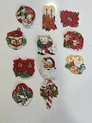 Vintage Assorted Christmas Seals - Set Of 20 #2 • $12