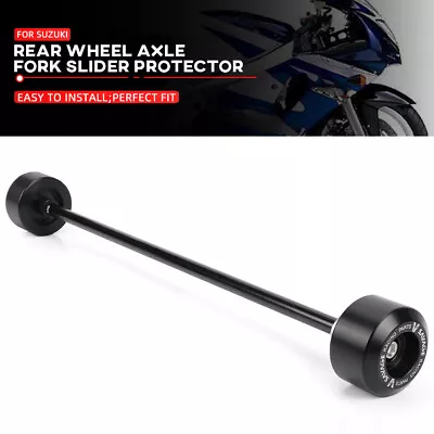 Rear Wheel Axle Slider Swingarm Protector For SUZUKI GSX-R 600/750/1000 SV1000/S • $28.99