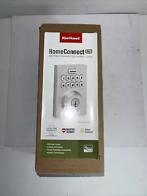 Kwikset Home Connect 620 Satin Nickel   Z-Wave Plus Smart Lock 98920-001 NEW • $69.99