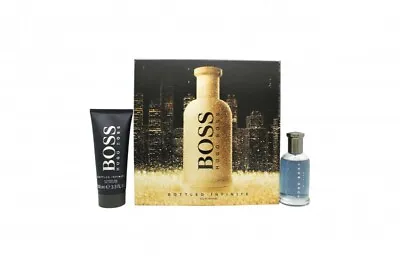 £75.83 • Buy Hugo Boss Boss Bottled Infinite Gift Set 50ml Edp + 100ml Shower Gel - Men's