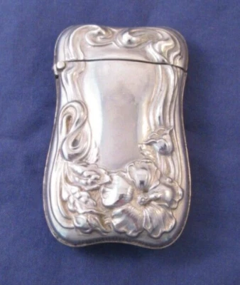 $15 • Buy Antique German Silver Match Safe
