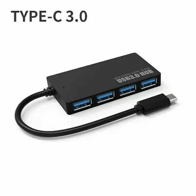 Type C HUB 4 Port USB-C To USB 3.0 Splitter (KS31) Converter OTG Adapter 4 In 1 • $6.80