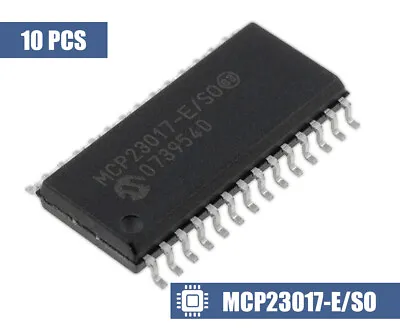MCP23017-E/SO SOP-28 MCP23017 16-Bit I/O 10PCS • $29.99