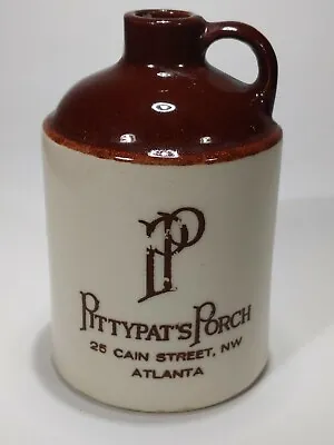 Vtg Antique Mini Stoneware Whiskey Jug Pittypat’s Porch Atlanta Georgia • $19.99