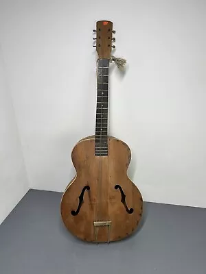 VTG 1950’s Wooden Harmony Patrician Archtop Guitar 40” • $349.94