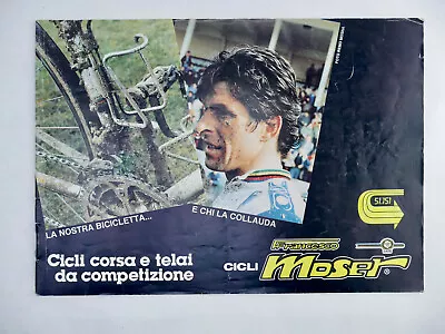 Francesco Moser Bicycle Catalog 30 Pages Leadser Team Professional • $72